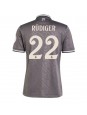 Real Madrid Antonio Rudiger #22 Alternativní Dres 2024-25 Krátký Rukáv